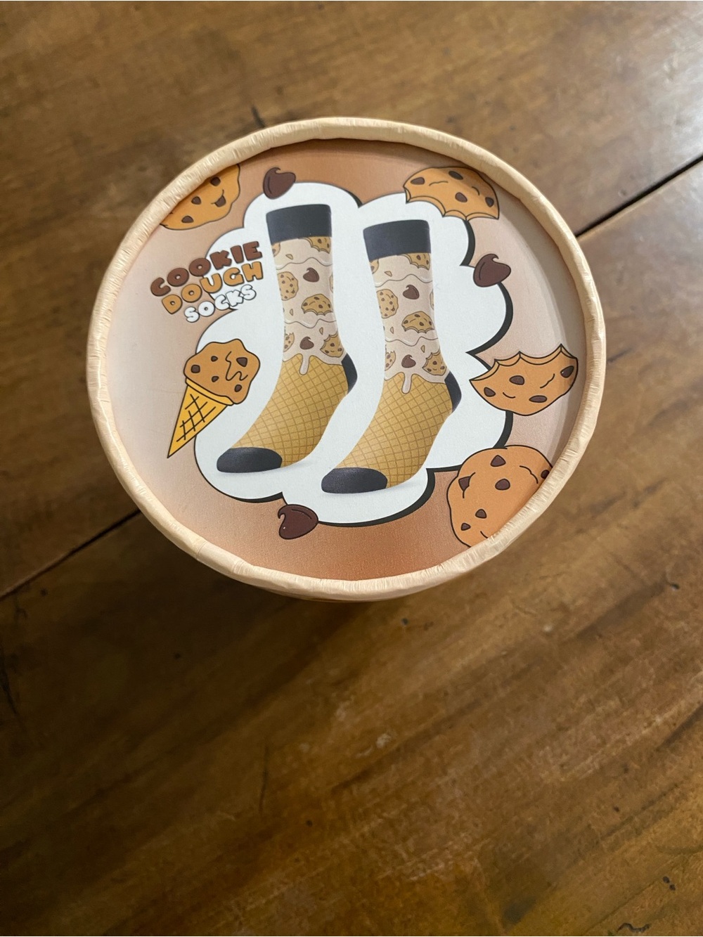Cookie Dough Socks - Unisex Novelty Socks